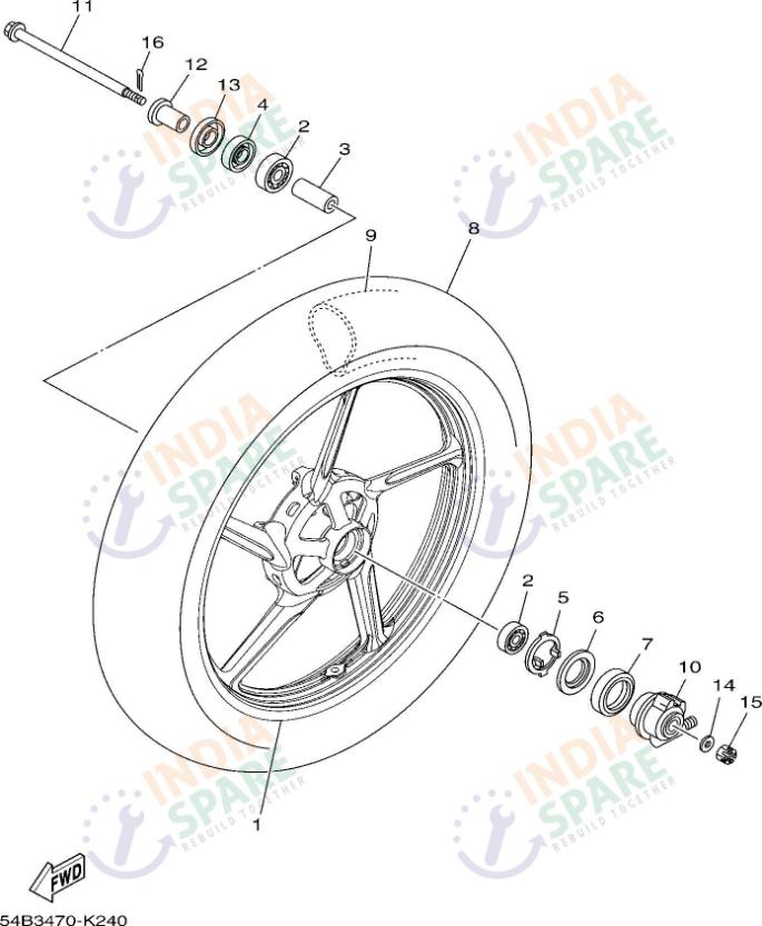 FRONT WHEEL